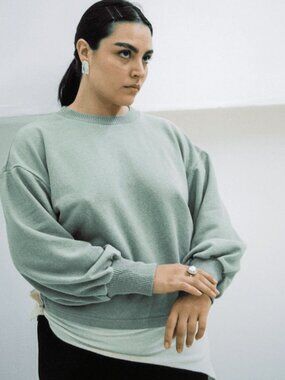 Merge hemp cloud sweater